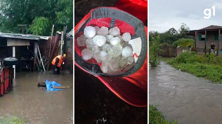 Após dois dias de temporal com desalojados e naufrágio, RS deve ter domingo de tempo frio e estável