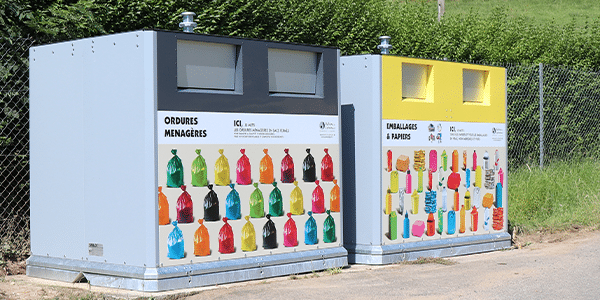 De nouvelles bornes d’apport de déchets pour un tri encore plus efficace