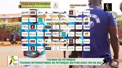 International de pétanque au Sénégal - 72h de Saly - Samedi 11 février 2023