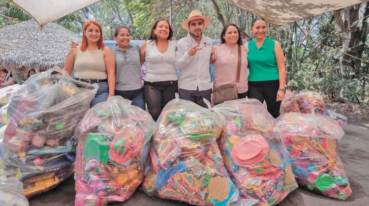 Eder Alonso garantiza festejos del Día del Niño en todo Yautepec