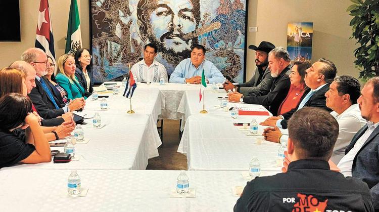 El Partido del Trabajo en Morelos consolida alianza y solidaridad con la Embajada de Cuba