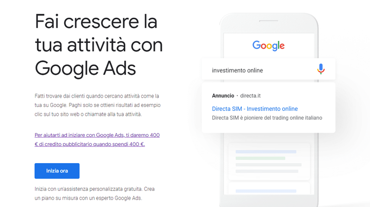 Come utilizzare Google Ads per aumentare le conversioni del tuo business