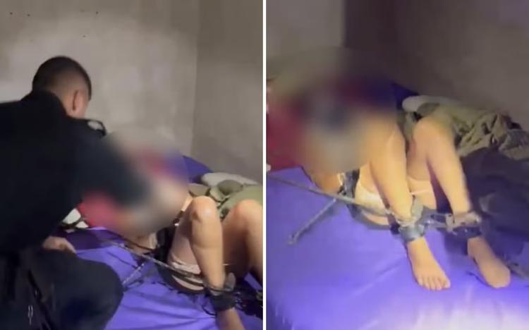Jovem sequestrada é encontrada amordaçada e acorrentada a uma cama; ex é preso suspeito do crime