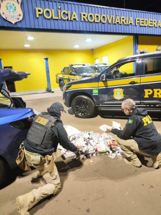PRF prende homem com cerca de 500 unidades de canetas emagrecedoras e anabolizantes em Sarandi