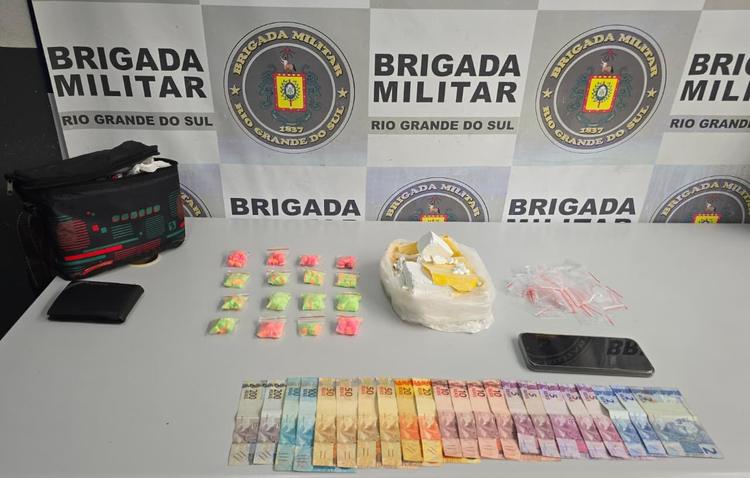 Casal preso com cocaína e ecstasy em Caxias do Sul