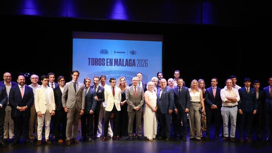 Morante, Roca Rey, Emilio de Justo, David de Miranda y Fortes celebrarán los 150 años de la plaza de La Malagueta