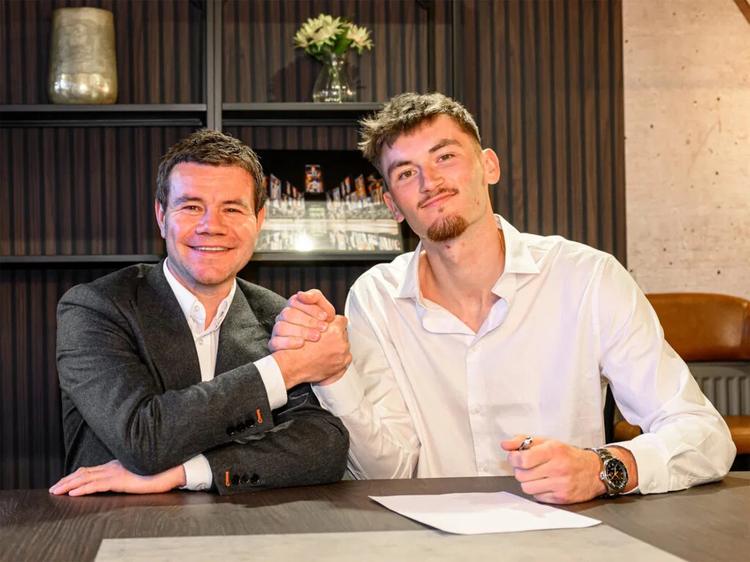 Ewen Jaouen Signing for Newcastle United with Ross Wilson