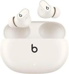 beats studio buds + earbuds against a white background