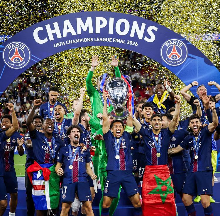 PSG es bicampeón de la Champions League tras vencer al Arsenal