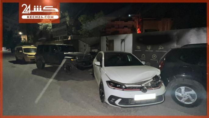 بالڤيديو: بطلها “كارديان متهور”.. حادثة سير خطيرة تخلف خسائر فادحة بمراكش