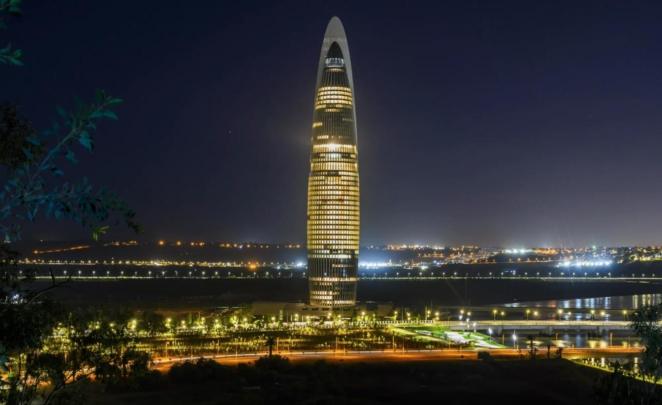 أوك دياريو: برج محمد السادس رمز للابتكار المعماري والاستدامة