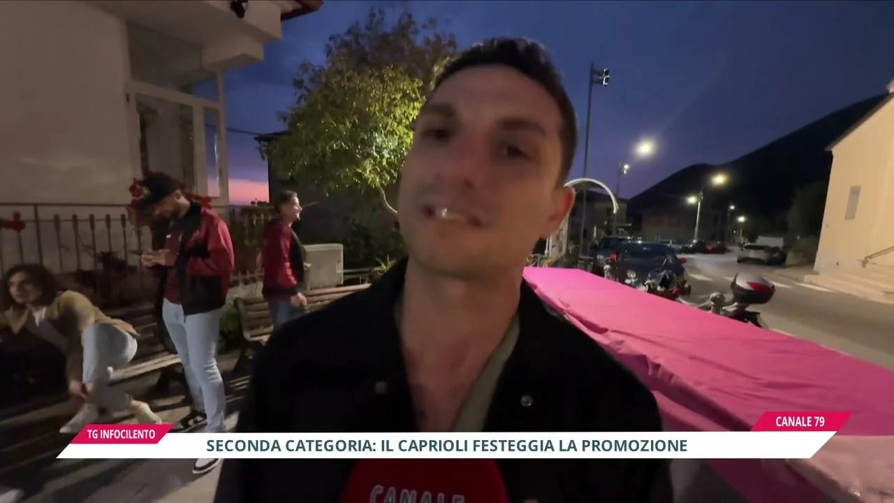 Caprioli: grande festa per il “salto” in Prima Categoria