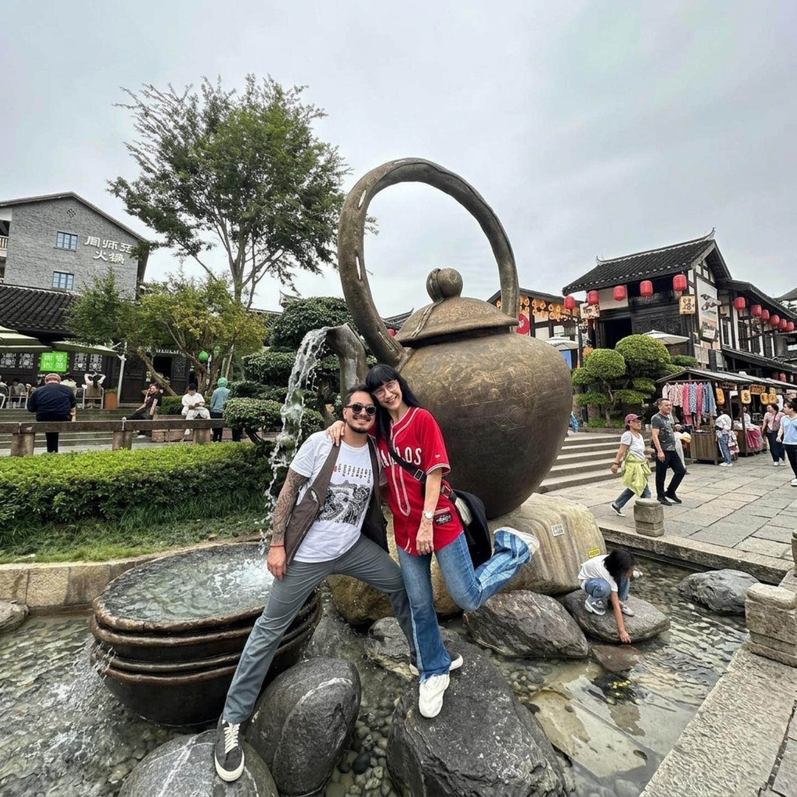 Susana Zabaleta y Ricardo Pérez sorprenden con romántico viaje de lujo por China