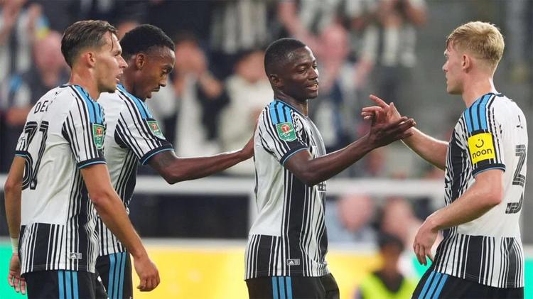 Bazuomana Toure Goal Celebration Newcastle United