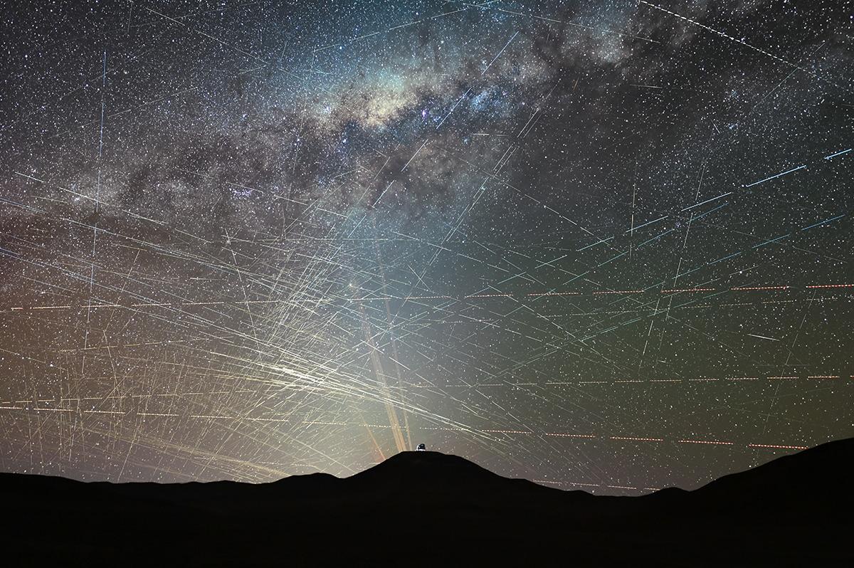 Verheerende Folgen: Bis zu 1,7 Mio. Satelliten bedrohen den Nachthimmel