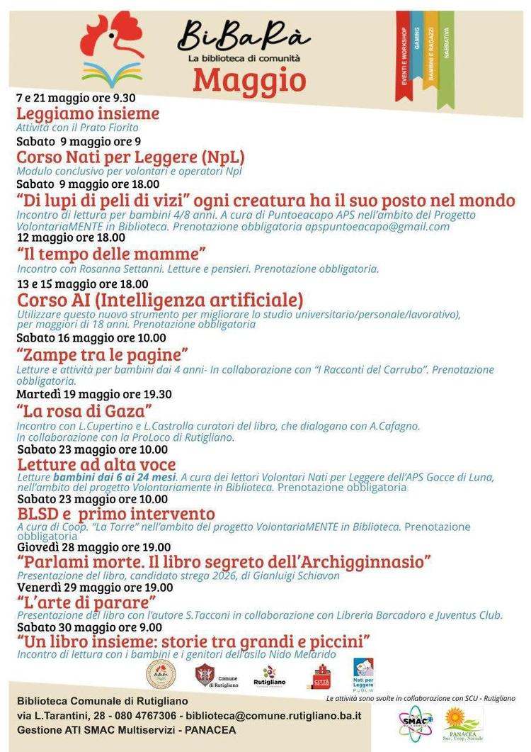 Leggiamo Insieme (inizio ore 09:30)
