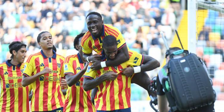 Buio pesto per l'Udinese. Un grande Lecce si impone 0-3 e conquista tre punti di platino