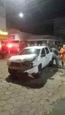 WhatsApp Image 2026 05 30 at 21.20.15 Colisão entre pick-up e motocicleta mobiliza Bombeiros em São Lourenço