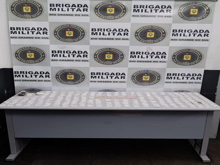 Brigada Militar prende homem por tráfico de entorpecentes em Caxias do Sul