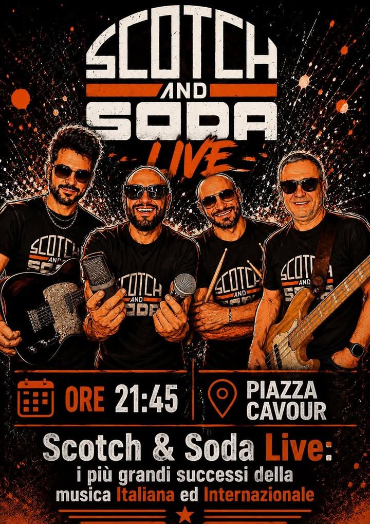 🎸🔥 SCOTCH & SODA LIVE! 🔥🎸 Una serata tutta da cantare e ballare con i più grandi successi della musica Italiana ed I...