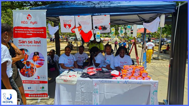 RÈG Ayiti et Nègès Mawon brisent le tabou des règles