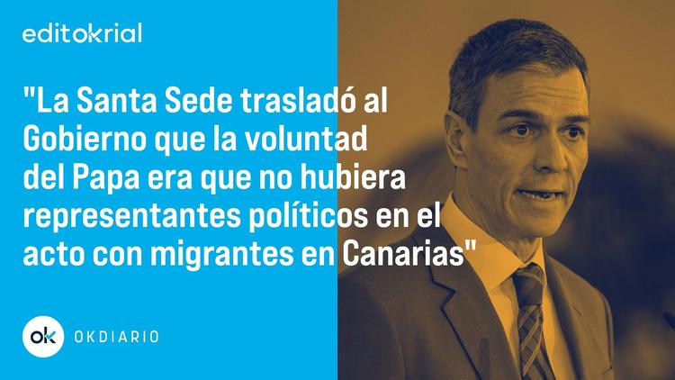 Pedro, la corrupción no se blanquea acercándote al Papa