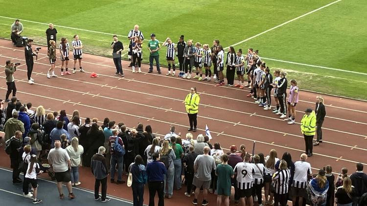 Newcastle Women Presentations WSL 2