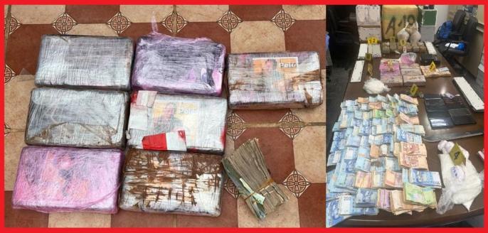 حجز 10 كيلوغرامات من الكوكايين وكمية ضخمة من الشيرا وتوقيف 14 شخصا بشفشاون