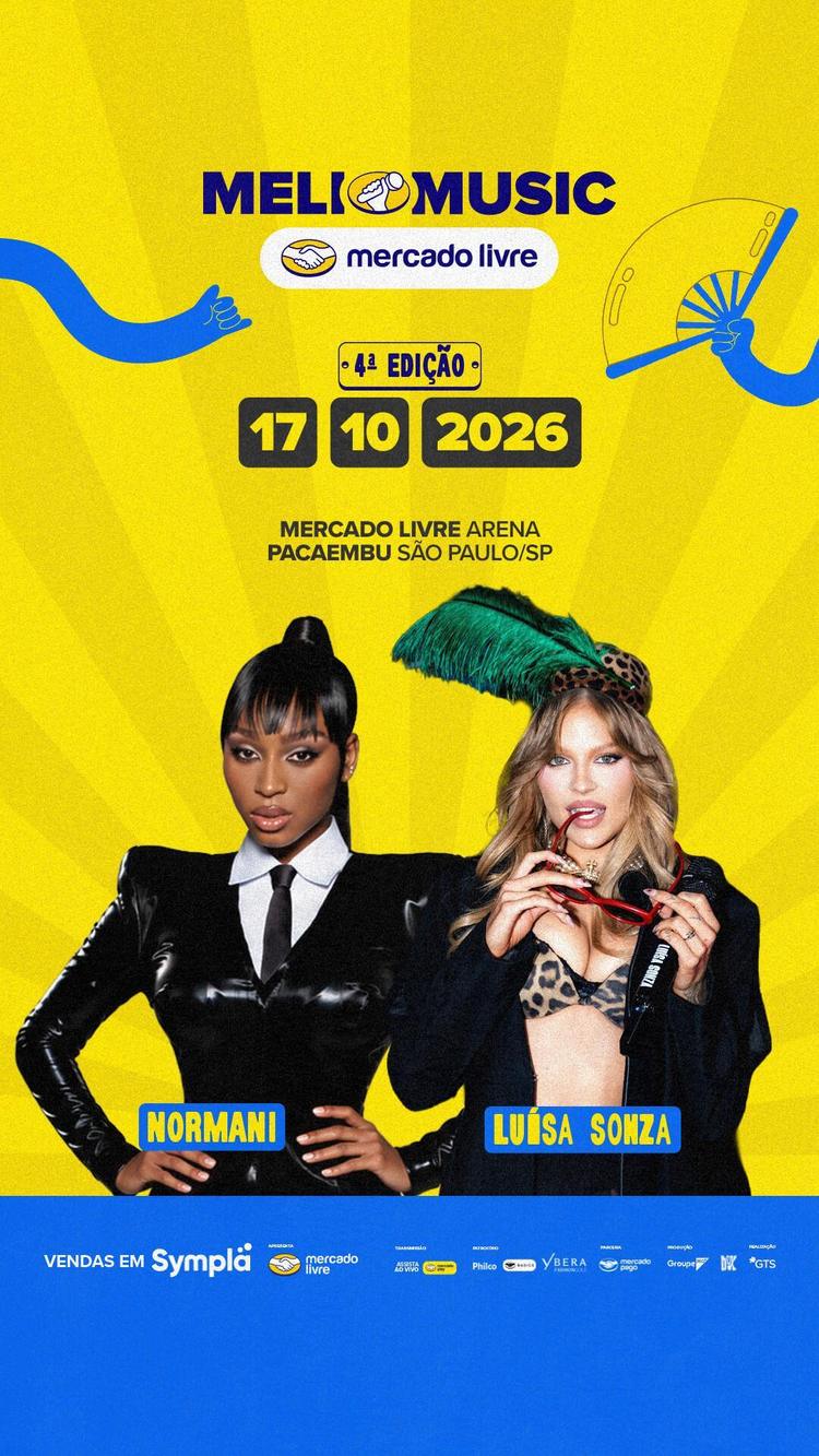Meli Music anuncia sua primeira atração internacional, Normani, e o retorno de Luísa Sonza ao festival