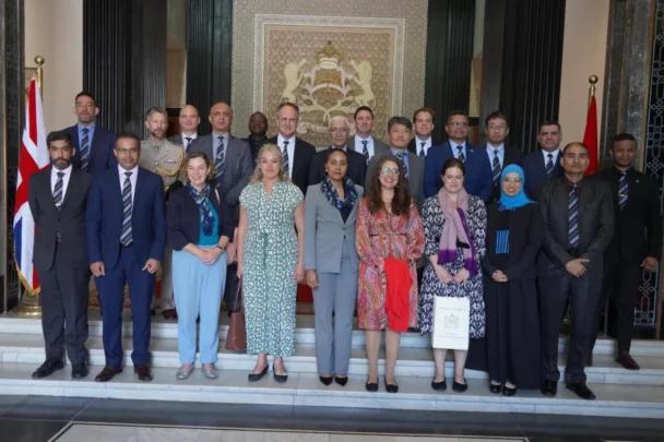 رئيس مجلس النواب يستقبل بعثة الكلية البريطانية الملكية للدراسات الدفاعية