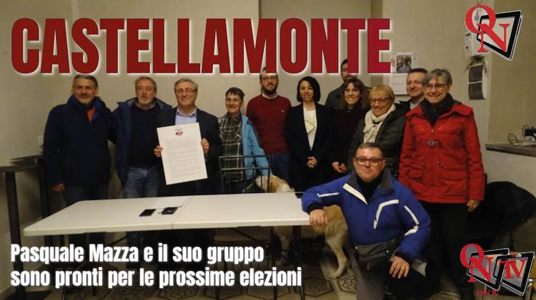 CASTELLAMONTE – Pasquale Mazza e il suo gruppo sono pronti per le prossime elezioni (VIDEO)