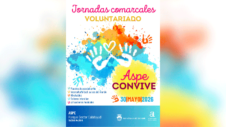 #Aspe Convive reunirá cultura, gastronomía y asociaciones en una gran jornada intercultural