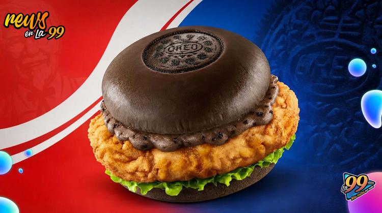 Bombazo Total: KFC Y Oreo Crean Una Hamburguesa Con Pollo Y Galleta Que Desata La Locura