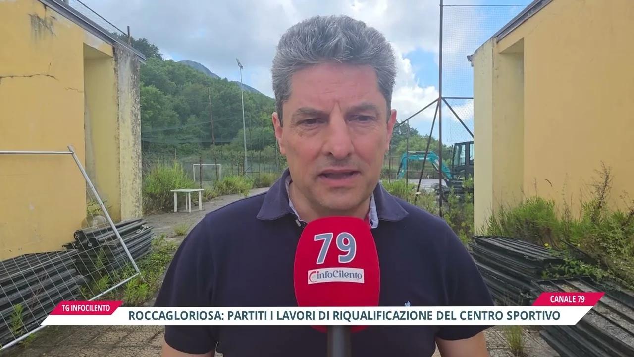 Roccagloriosa: al via i lavori di riqualificazione del nuovo centro sportivo