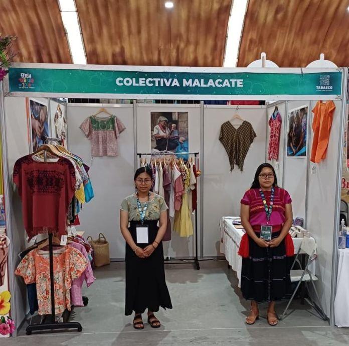 Artesanas chiapanecas en incendio de la Feria Tabasco