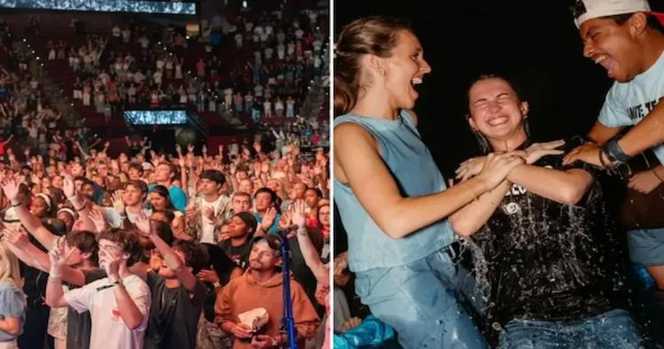 Más de 4mil estudiantes escuchan el Evangelio y son bautizados en una universidad