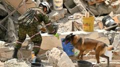 Sigue la búsqueda de desaparecidos en Colombia tras el terremoto que dejó al menos 265 muertos y 3.700 heridos