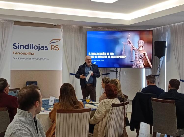 Sindilojas promove debate sobre decisões do TST e impactos nas empresas