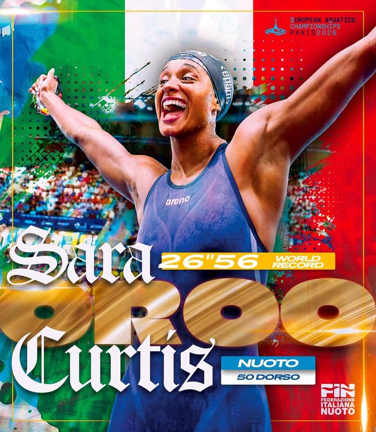 SARA, QUESTA NON È PIÙ FOLLIA. È LEGGENDA!!! 👑🥇🇮🇹 Ieri ha eclissato in 26"63 il precedente RECORD DEL MONDO. Oggi ha...