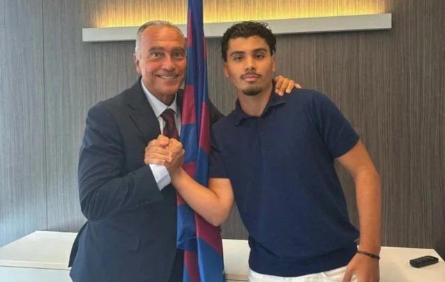 برشلونة يضم الموهبة المغربية مهدي الميموني