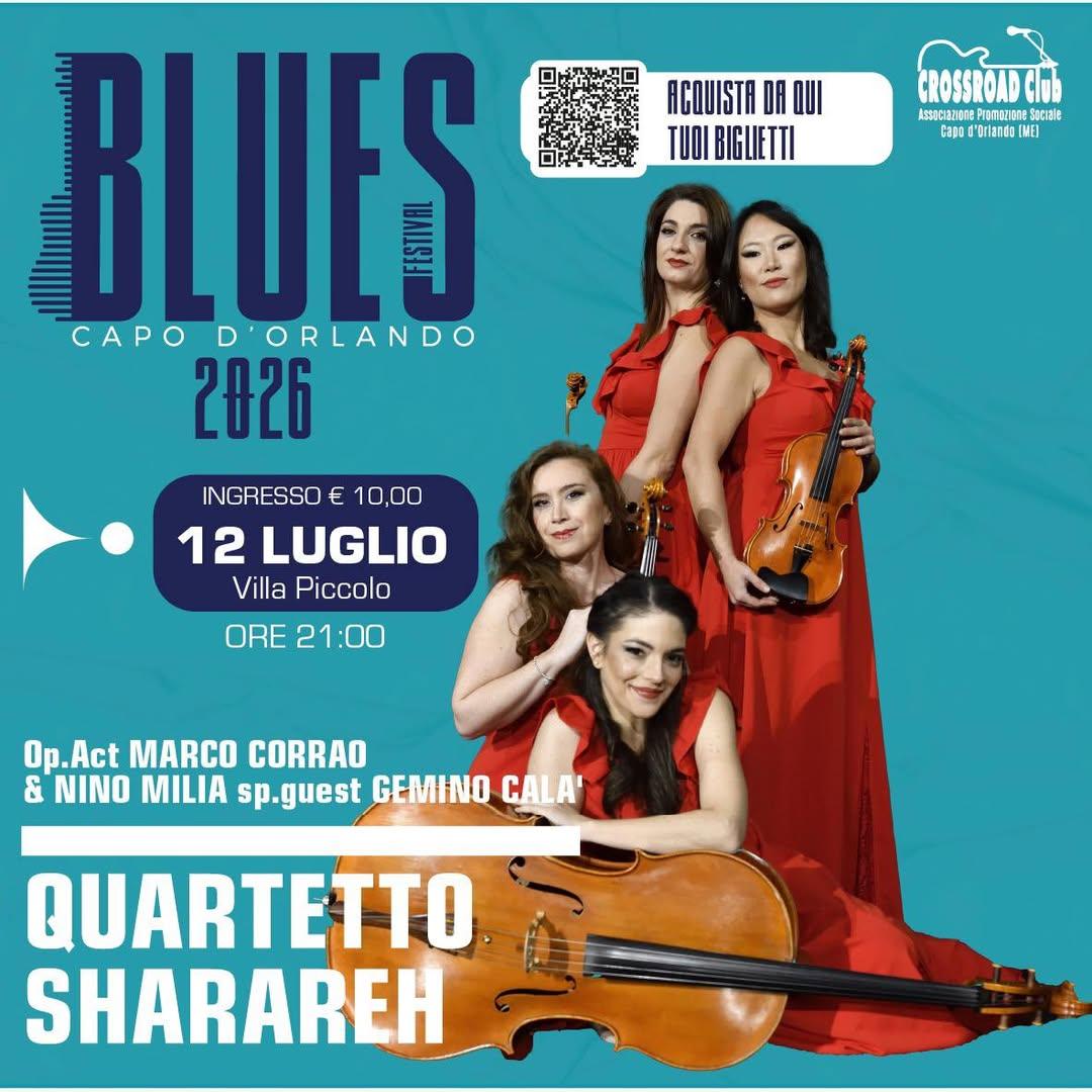 12 Luglio primo appuntamento di Capo d'Orlando Blues Festival 28° edizione La storia del rock come non l'avete mai senti...