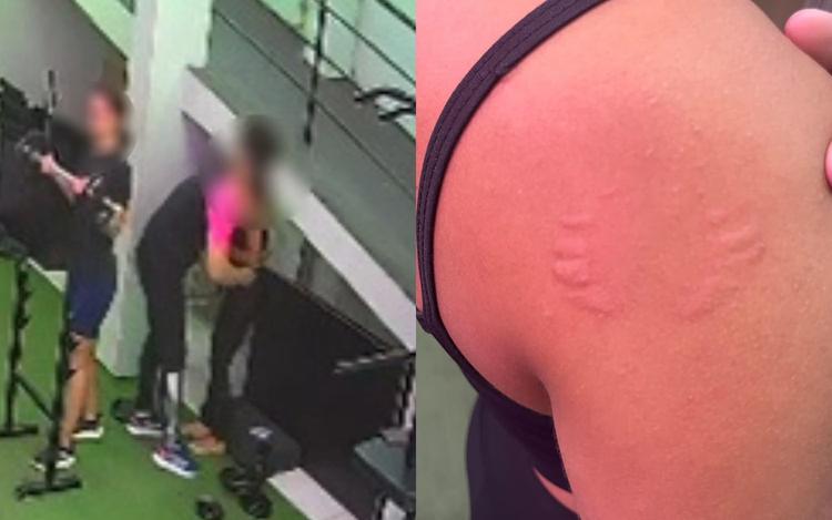 Professora denuncia assédio após ser mordida e agarrada por instrutor de academia; VÍDEO