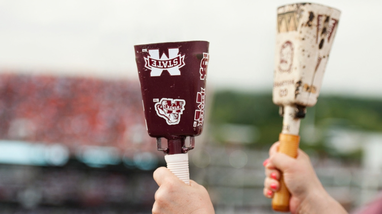 Mississippi State aims to reclaim cowbell world record at home football game