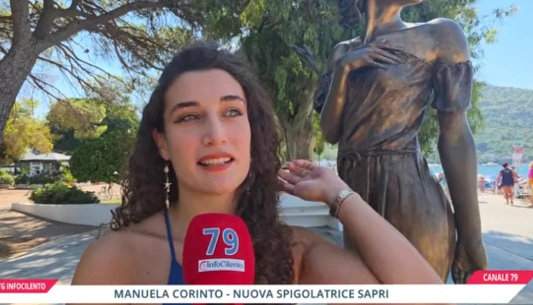 Sapri, Manuela Corinto è la nuova Spigolatrice: «orgogliosa di rappresentare la Città»