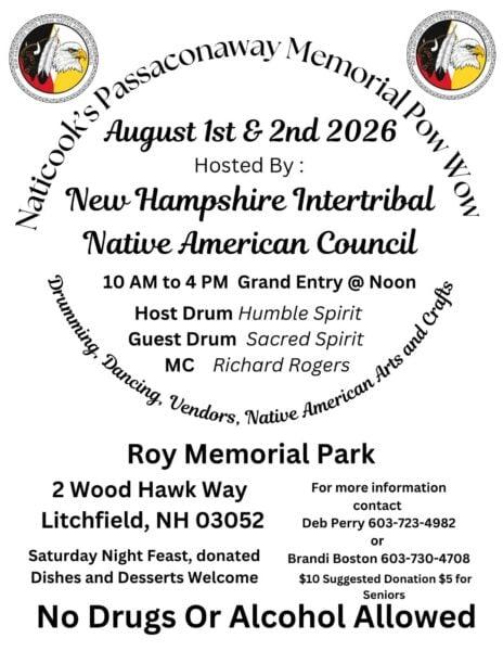Naticook’s Passaconaway Memorial Pow Wow 2026