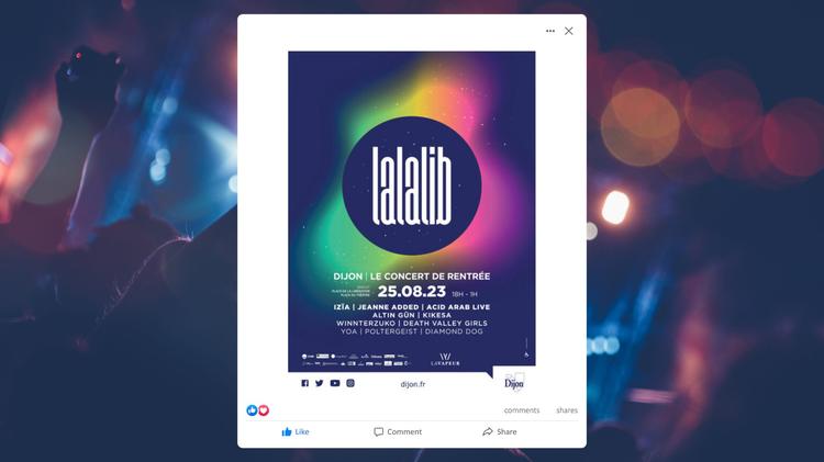 Lalalib 2023, un festival écoresponsable