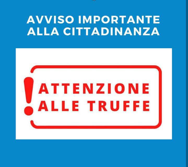 ⚠️𝗔𝗧𝗧𝗘𝗡𝗭𝗜𝗢𝗡𝗘 𝗔𝗟𝗟𝗘 𝗧𝗥𝗨𝗙𝗙𝗘⚠️ ​Si informa la cittadinanza che continuano a verificarsi 𝘁𝗲𝗻𝘁𝗮𝘁𝗶𝘃...