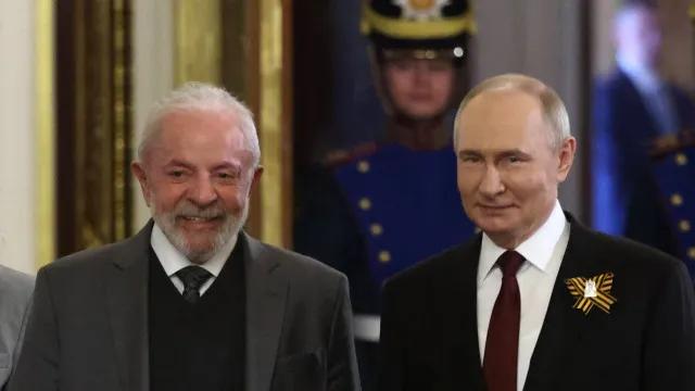Lula conversa com Putin sobre comércio e geopolítica