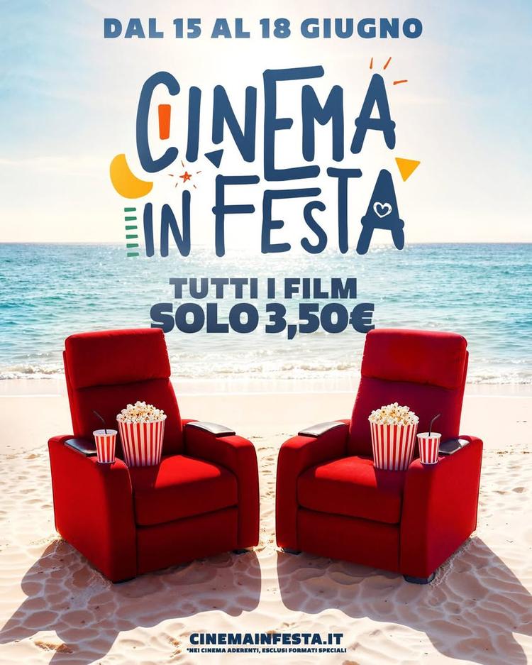 Cinema In Festa € 3,50 Programmazione Dal 15 Al 17 Giugno!!!!!💥💣🎞💥💣🎟️🎟️🎞️🎞️ --MULTISALA BADIA GRANDE-- ✅🎬”DISC...