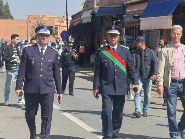 بالصور.. انطلاق المسيرات العمالية بمناسبة عيد الشغل بمراكش
